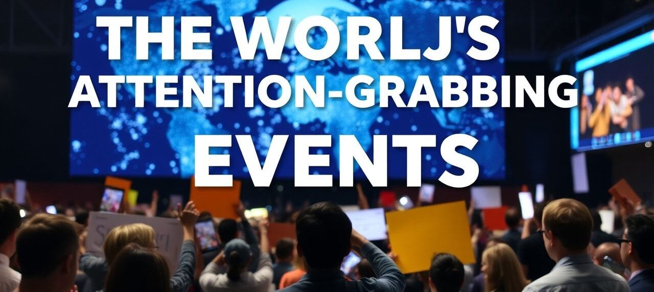 The World's Attention-Grabbing Events and Current News