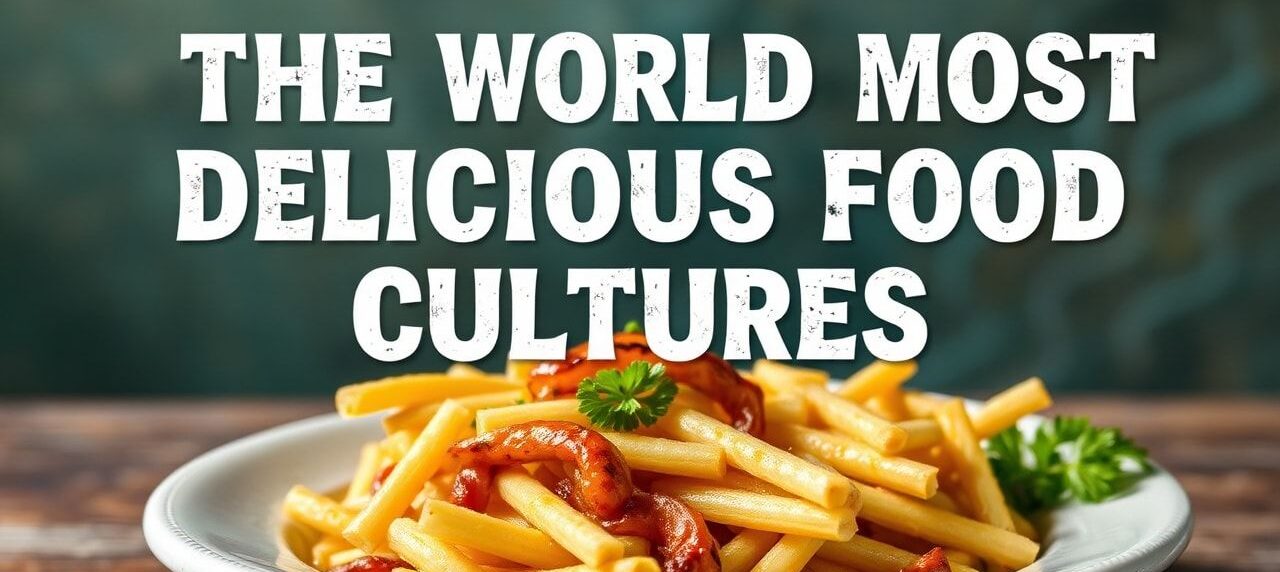 The World's Most Delicious Food Cultures