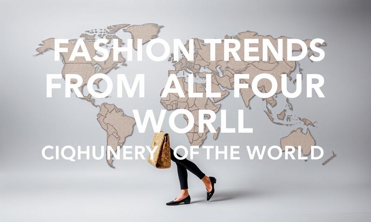 Dünyanın Dört Bir Yanından Moda Trendleri