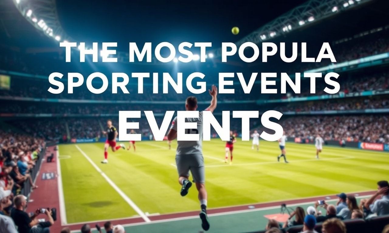 Dünyanın Dikkatini Çeken En Popüler Spor Etkinlikleri