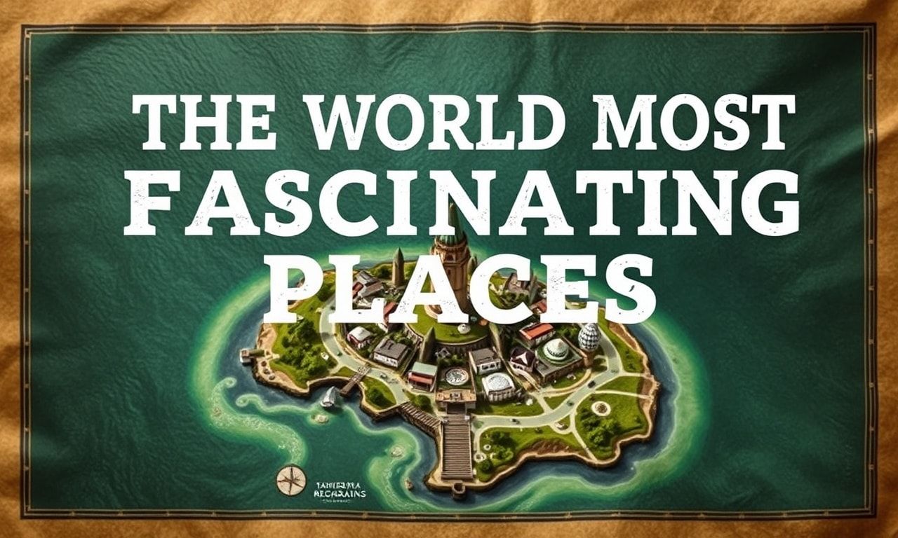 Dünyanın En Fascinating Yerleri: Keşfedilmemiş Haritadaki Gizemler