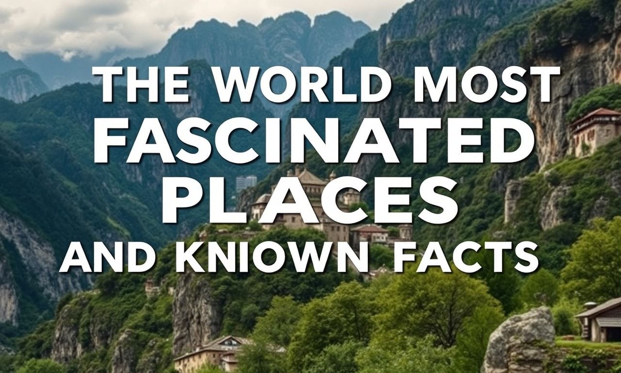 Dünyanın En İlginç Yerleri ve Bilinmeyen Gerçekleri 1 Dünyanın En İlginç Yerleri ve Bilinmeyen Gerçekleri
