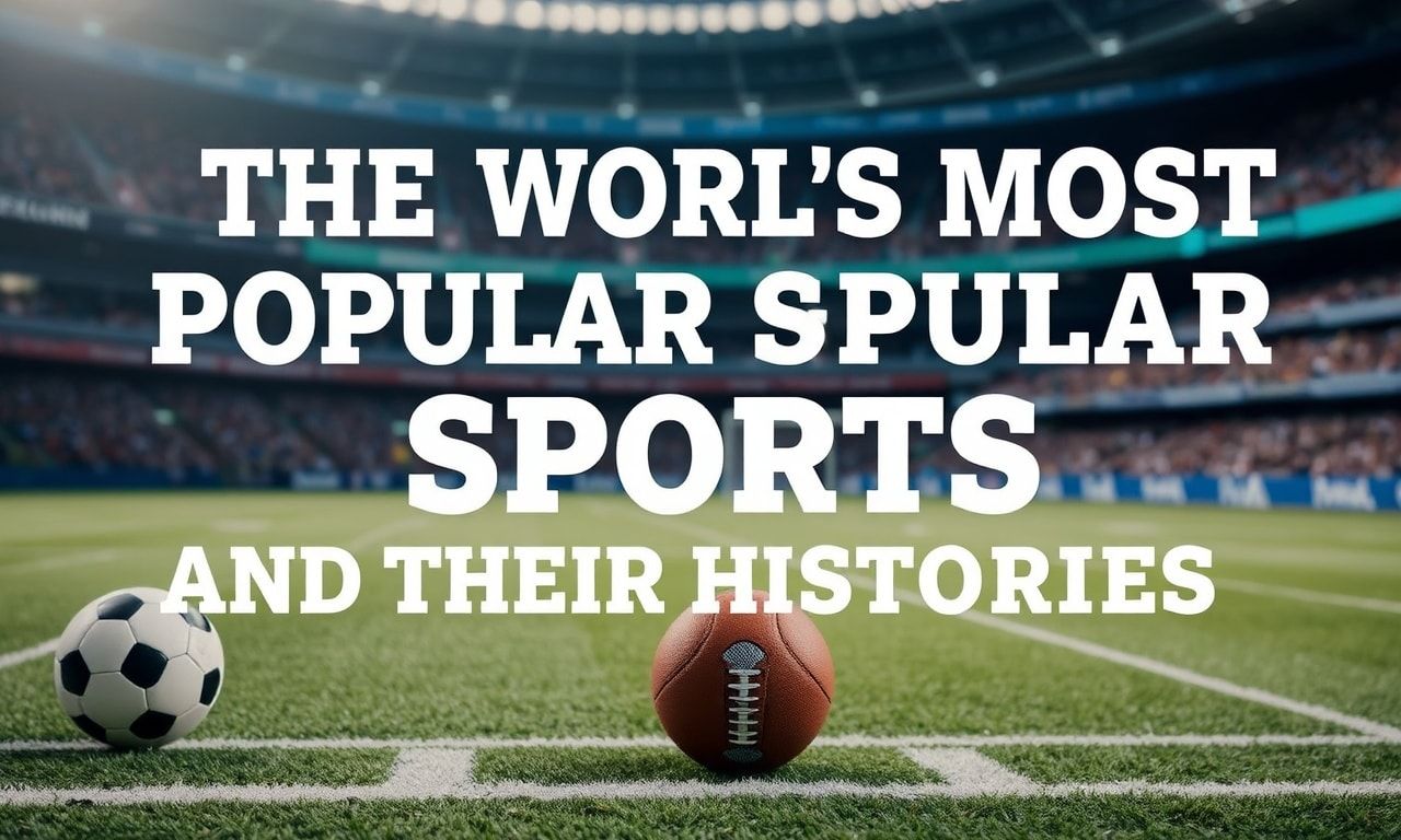 Dünyanın En Popüler Sporları ve Onların Tarihçesi