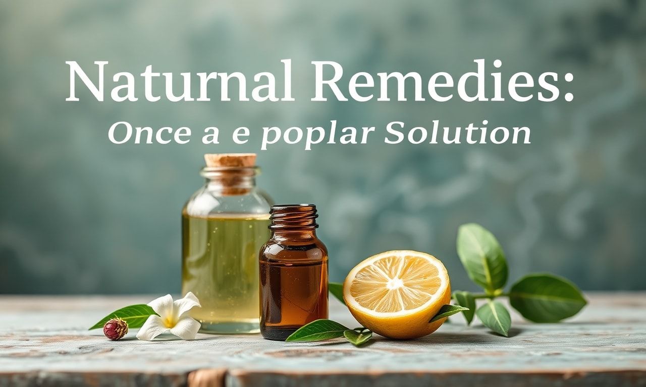 Doğal Tedaviler: Bir Zamanlar Popüler Bir Çözüm