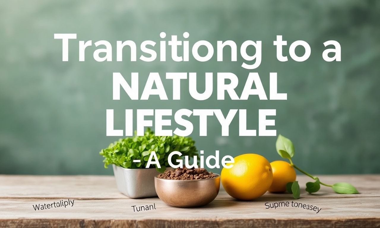 Doğal Yaşam Tarzına Geçmek: Bir Rehber