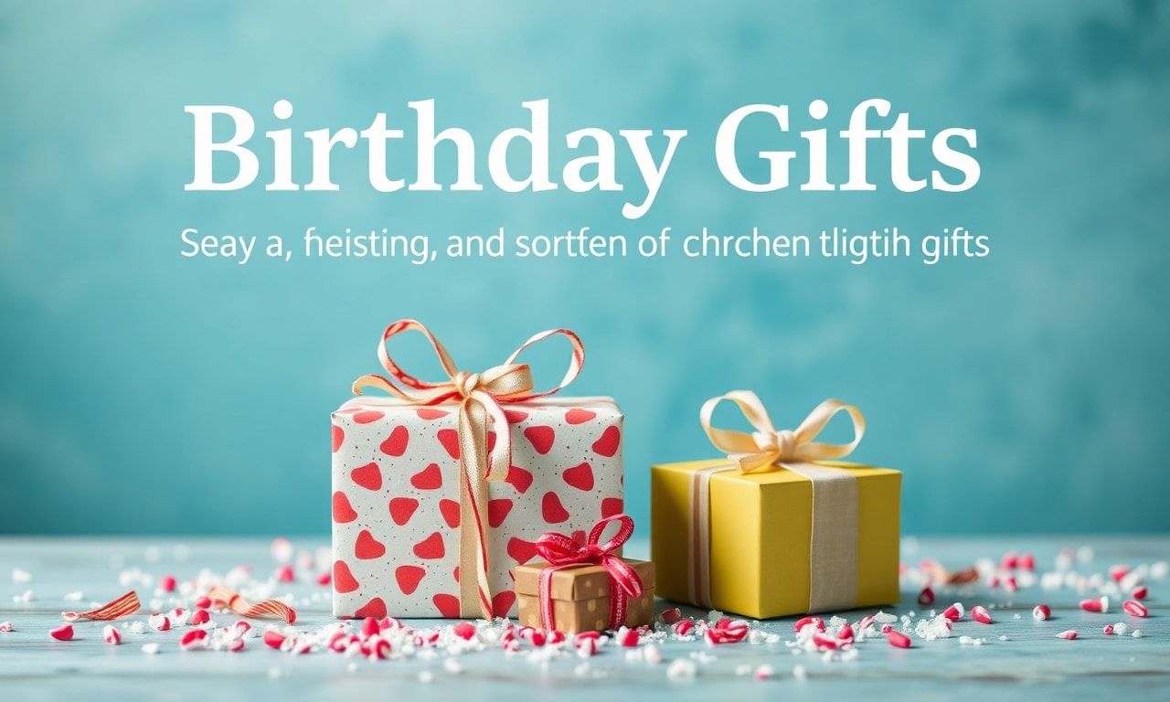 Doğum Günü Hediyeleri: Dikkat Çeken ve Unutulmaz Seçenekler