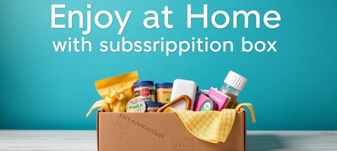 Enjoy at Home: Discover the World of Entertainment with Subscription Boxes