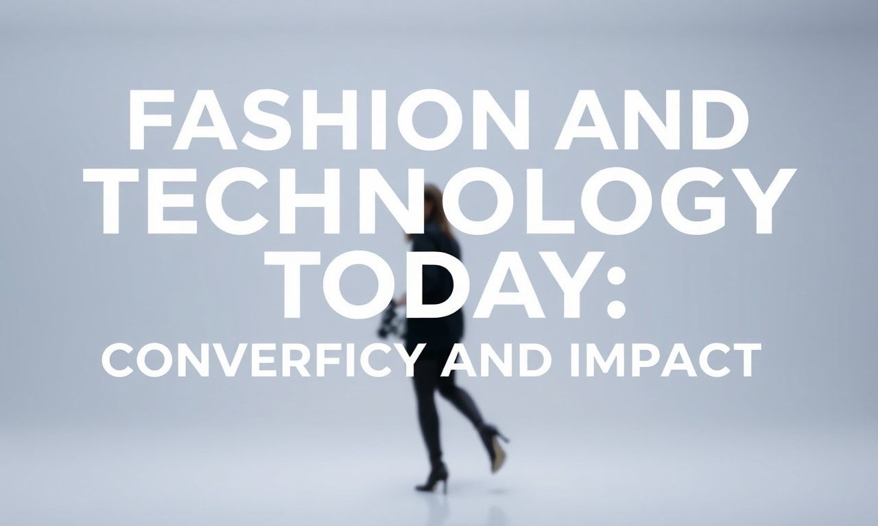 Günümüzde Moda ve Teknoloji: Birleşim ve Etkileri