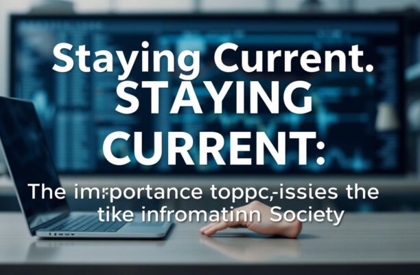 Güncel Olmak: Bilgi Toplumu’nda Aktüel Konuların Önemi