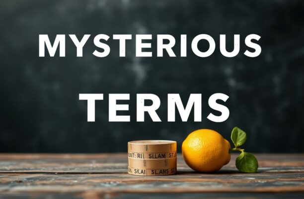 Günlük Hayatımızda Kullanılan Gizemli Terimler