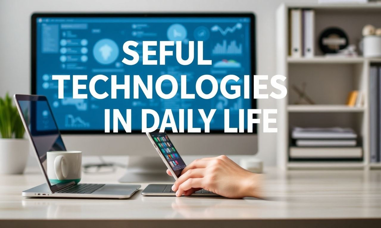 Günlük Hayatta Kullanışlı Teknolojiler