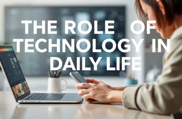 Günlük Hayatta Teknolojinin Rolü