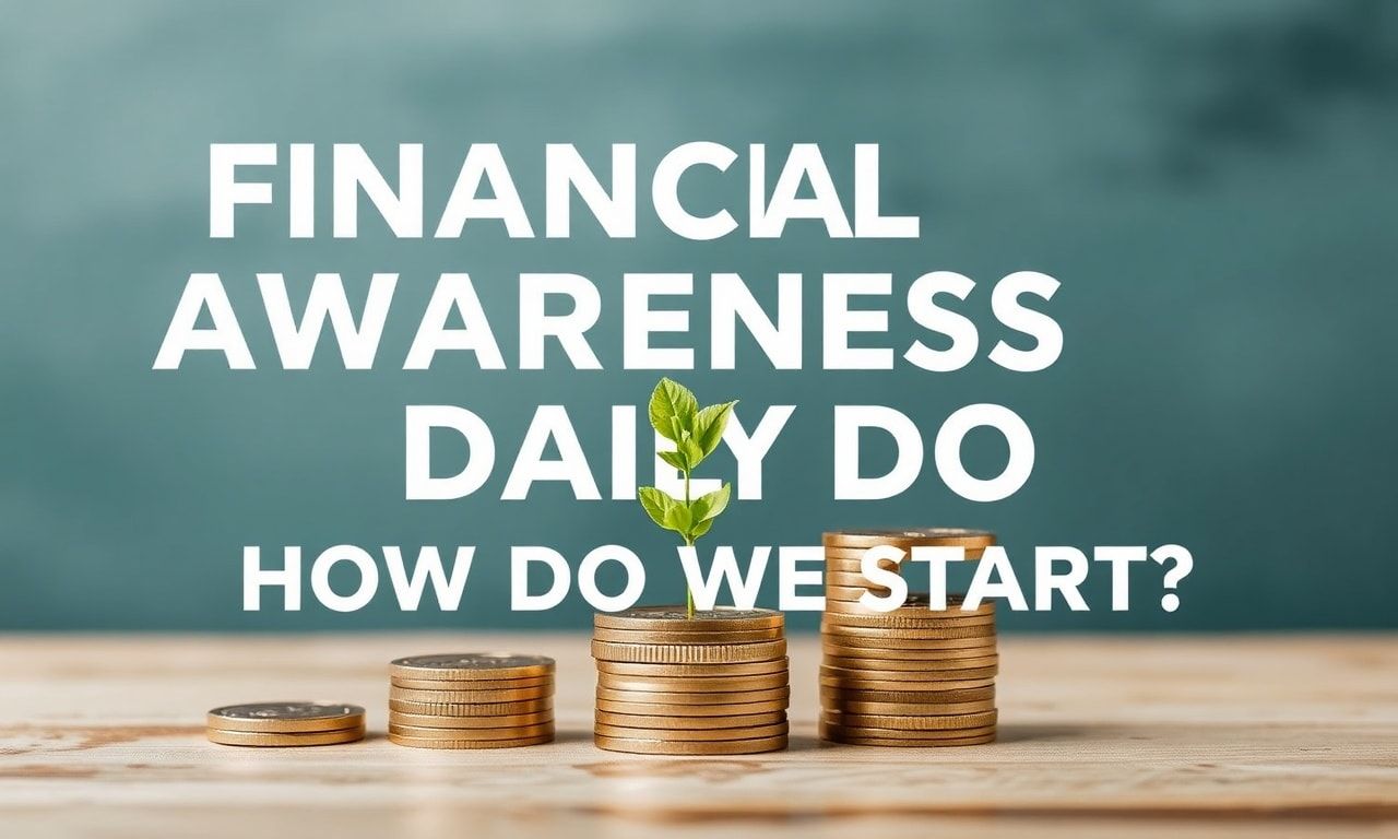 Günlük Yaşamda Finansal Bilinçlilik: Nasıl Başlarız?