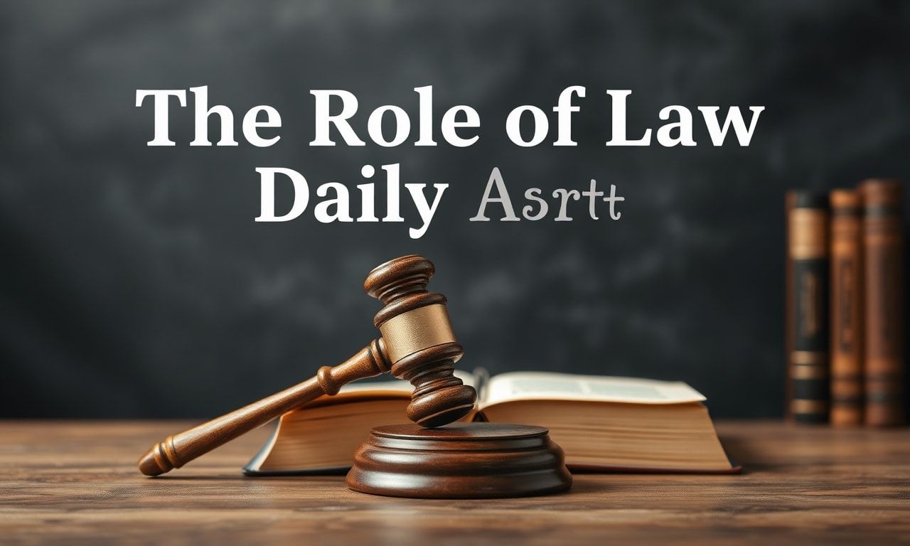 Günlük Yaşamda Hukukun Rolü: Bilinmeyen Yönleri 1 Günlük Yaşamda Hukukun Rolü: Bilinmeyen Yönleri