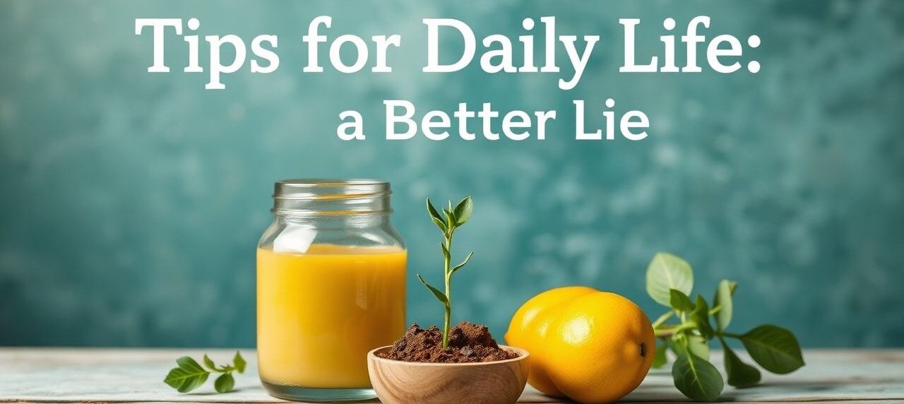 Tips for Daily Life: For a Better Life