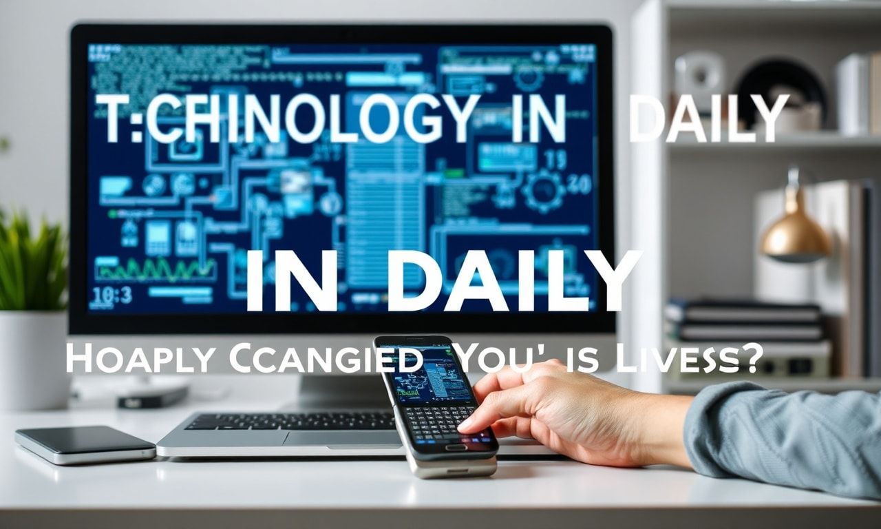 Günlük Yaşamda Teknoloji: Hayatımızı Nasıl Değiştirdi?