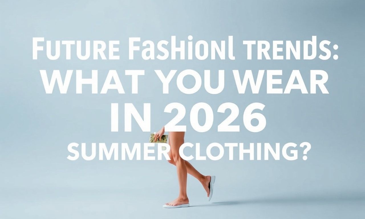 Geleceğin Moda Trendleri: 2026 Yaz Giysileri Neler Giymek? 1 Geleceğin Moda Trendleri: 2026 Yaz Giysileri Neler Giymek?