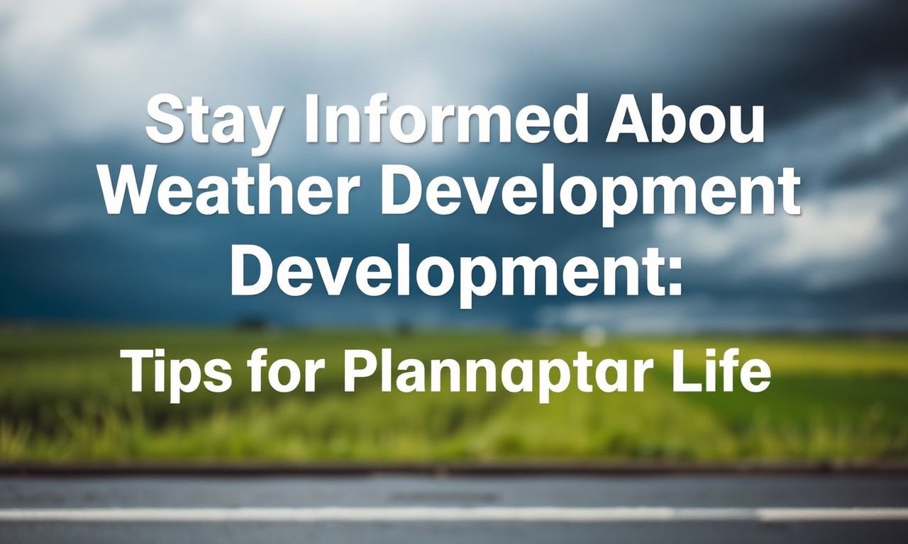 Hava Durumunun Gelişiminden Haberdar Olun: Hayatınızı Planlamak İçin İpuçları 1 Hava Durumunun Gelişiminden Haberdar Olun: Hayatınızı Planlamak İçin İpuçları