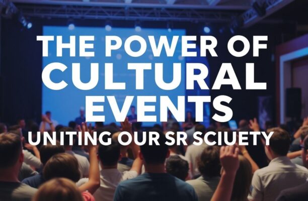 Kültürel Etkinliklerin Gücü: Toplumumuzu Birleştirmek