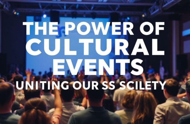 Kültürel Etkinliklerin Gücü: Toplumumuzu Birleştirmek