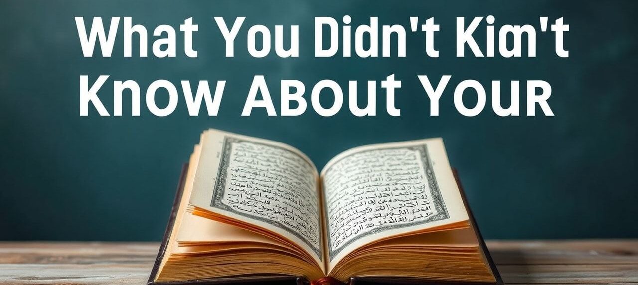 What You Didn't Know About the Quran