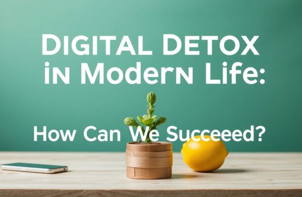 Modern Hayatta Dijital Detoks: Nasıl Başarabiliriz?