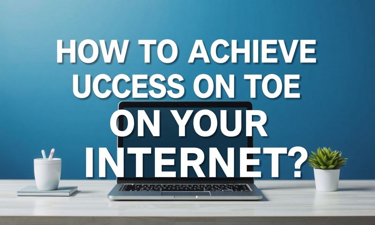 İnternet Üzerinde Başarıya Nasıl Kavuşulur?
