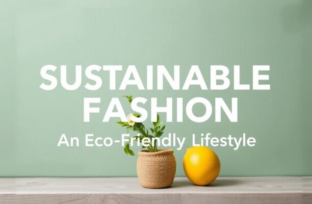 Sürdürülebilir Moda: Çevre Dostu Bir Yaşam Tarzı