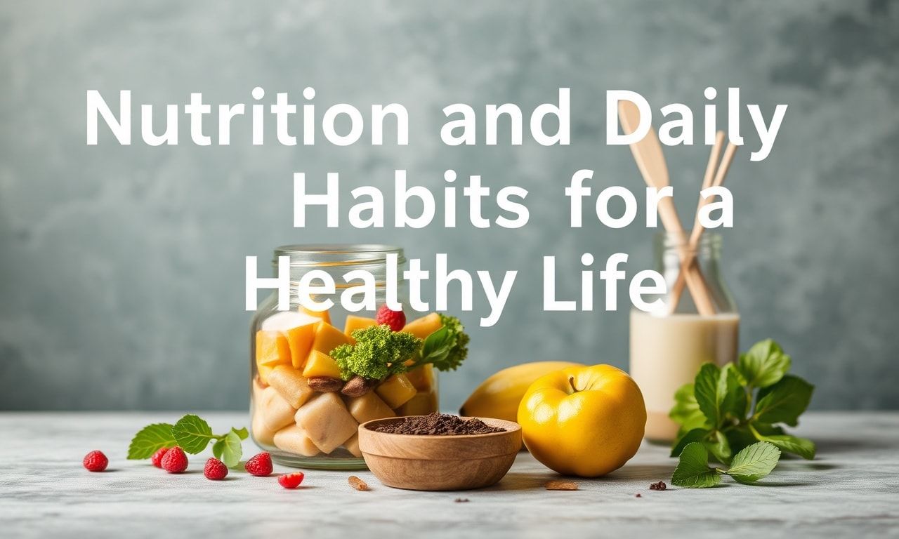 Sağlıklı Yaşam İçin Beslenme ve Günlük Alışkanlıklar