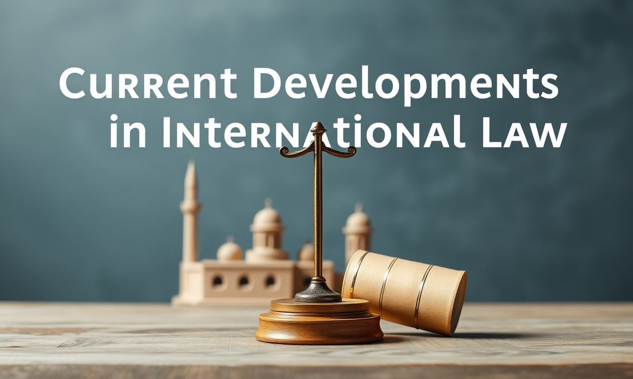 Uluslararası Hukukun Güncel Gelişmeleri ve Türkiye’de Etkileri