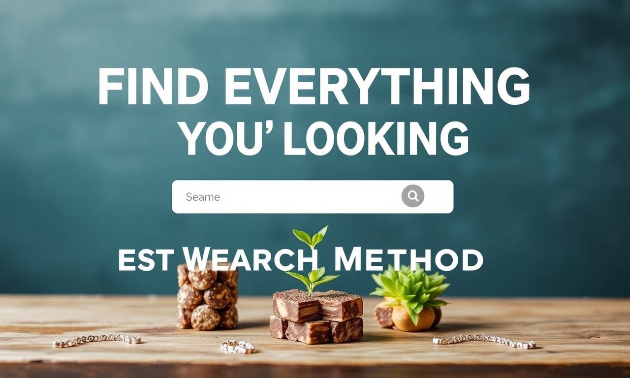 Aradığınız Her Şeyi Bulun: En İyi Site Arama Yöntemleri