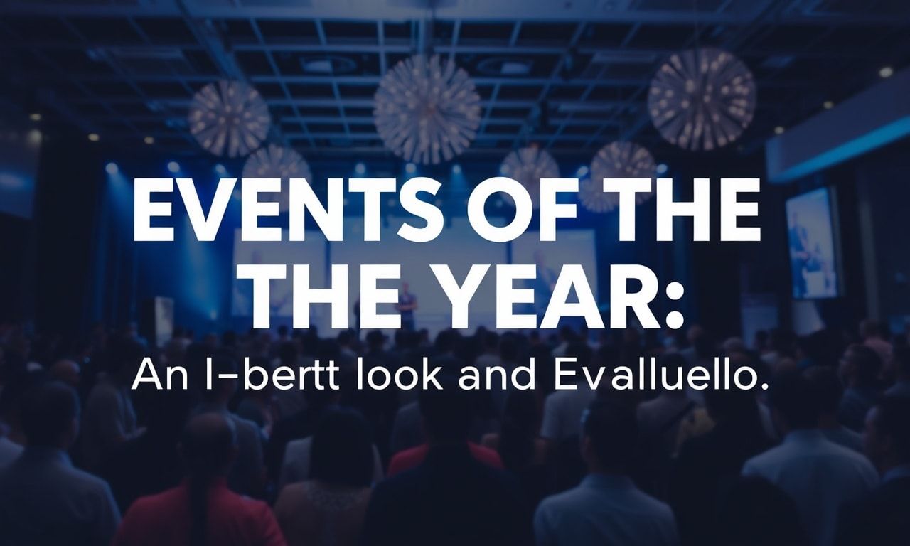 Bu Yılın Olayları: Derinlemeli Bir Bakış ve Değerlendirme