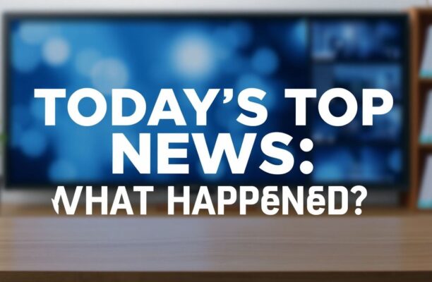 Bugünün En Önemli Haberleri: Neler Oldu?