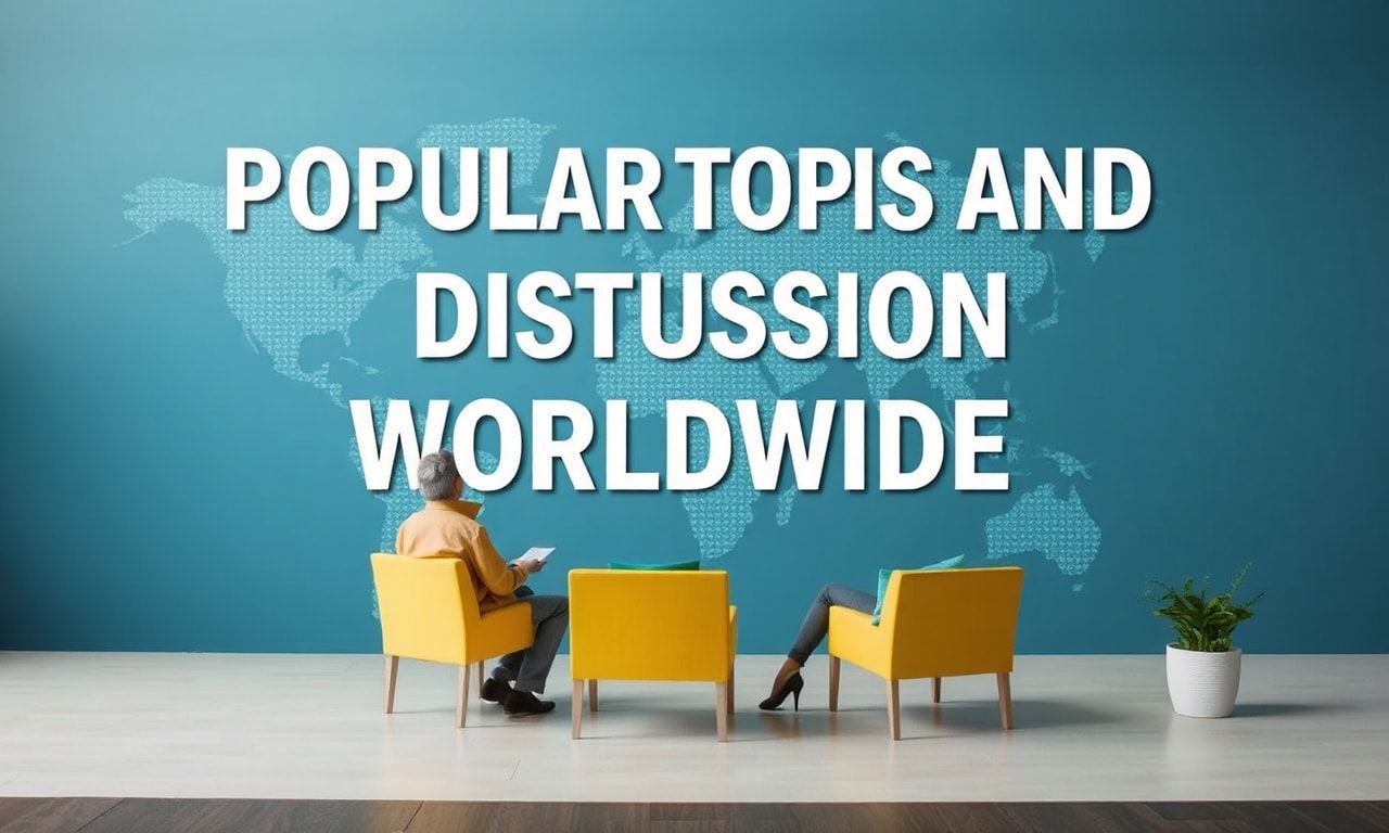 Dünyada Popüler Olan Konular ve Tartışmalar