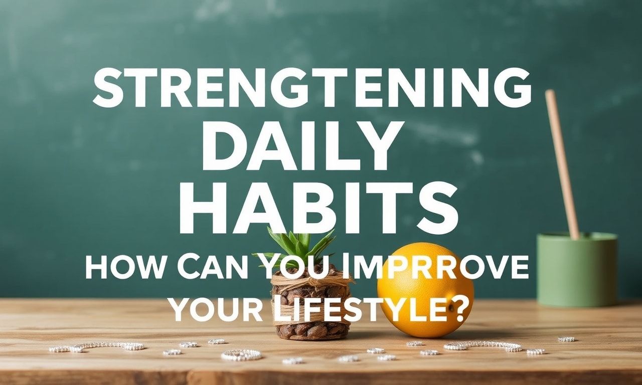 Günlük Alışkanlıkların Güçlendirilmesi: Yaşam Tarzınızı Nasıl Yükseltebilirsiniz?